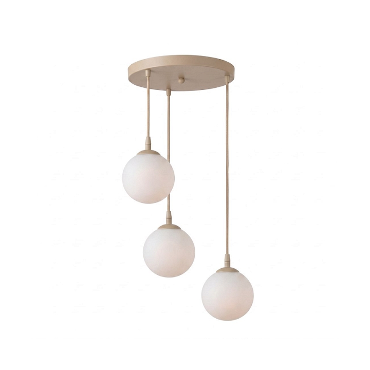 Lampa wisząca COSMO 3PREM MOKKA OPAL - Emibig