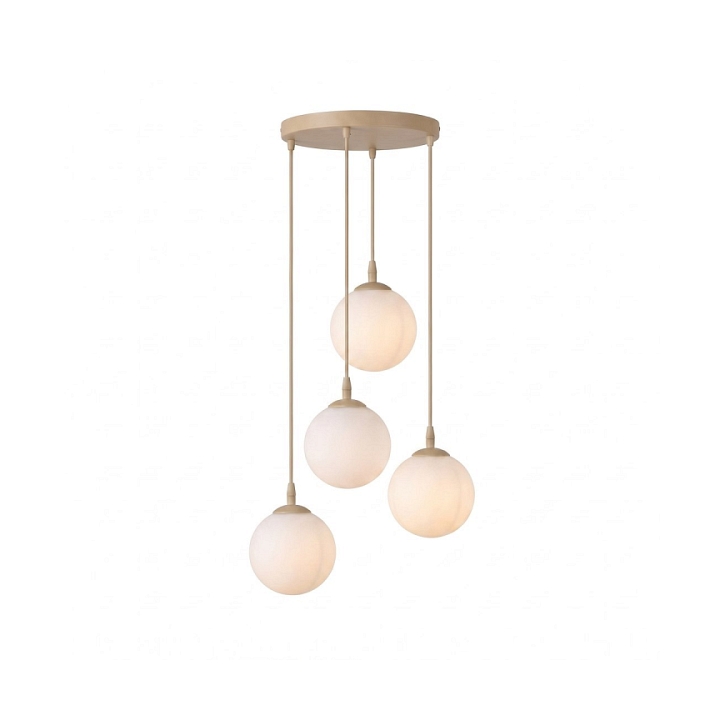 Lampa wisząca COSMO 4PREM MOKKA OPAL - Emibig