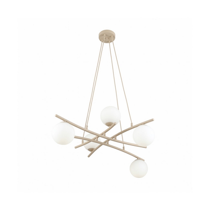 Lampa wisząca ESSA 5 MOKKA OPAL - Emibig
