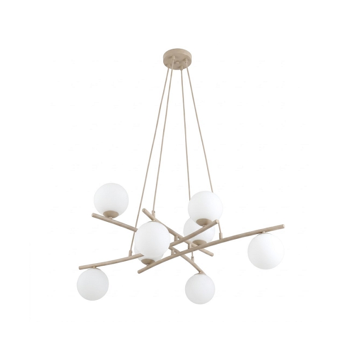Lampa wisząca ESSA 8 MOKKA OPAL - Emibig