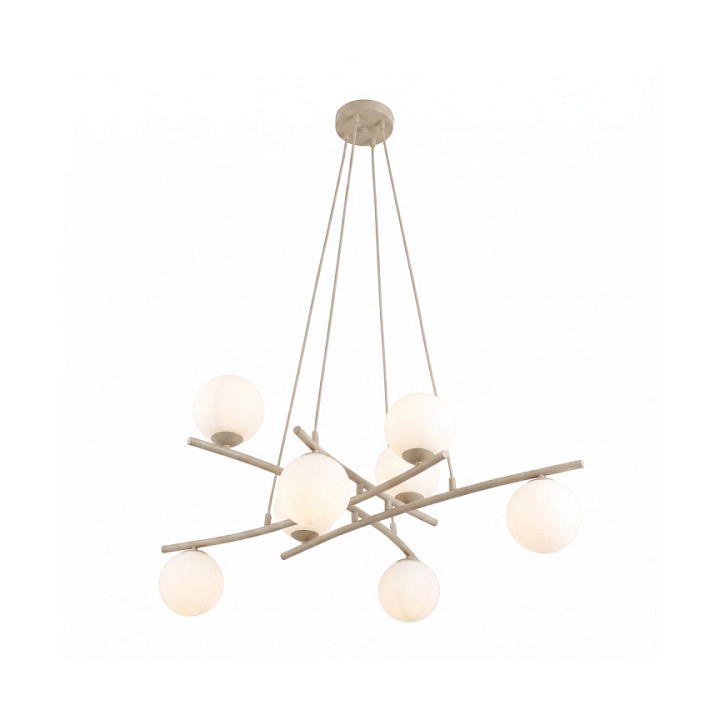 Lampa wisząca ESSA 8 MOKKA OPAL - Emibig