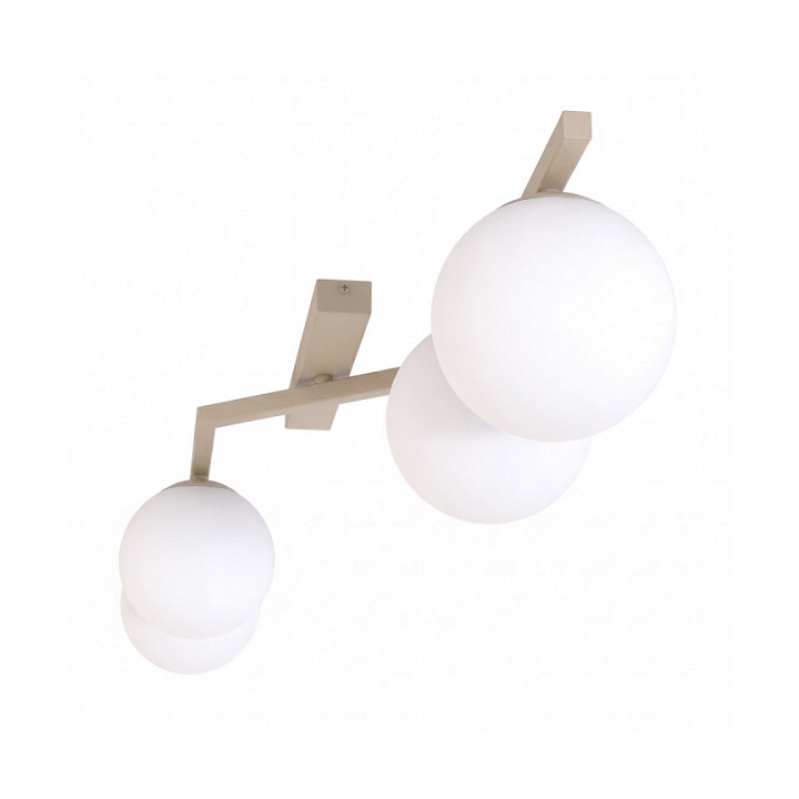 Lampa sufitowa NATON 4 MOKKA OPAL - Emibig