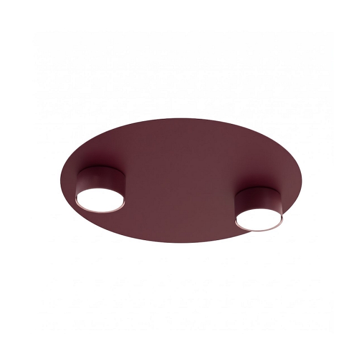 Lampa sufitowa BOLX 2 BURGUNDY - Emibig