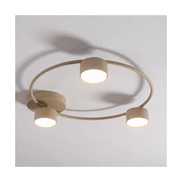 Lampa sufitowa LUCIO 3 MOKKA - Emibig