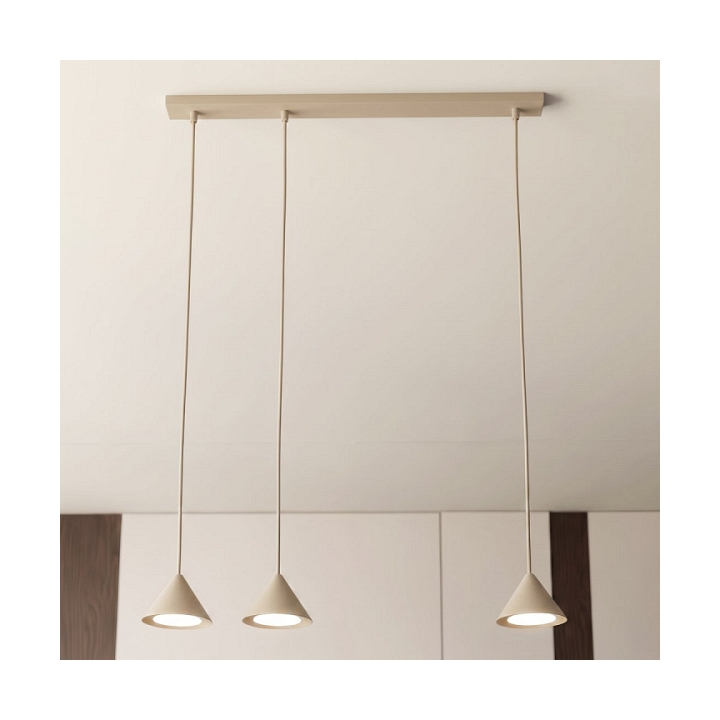 Lampa wisząca ELIT 3 MOKKA - Emibig
