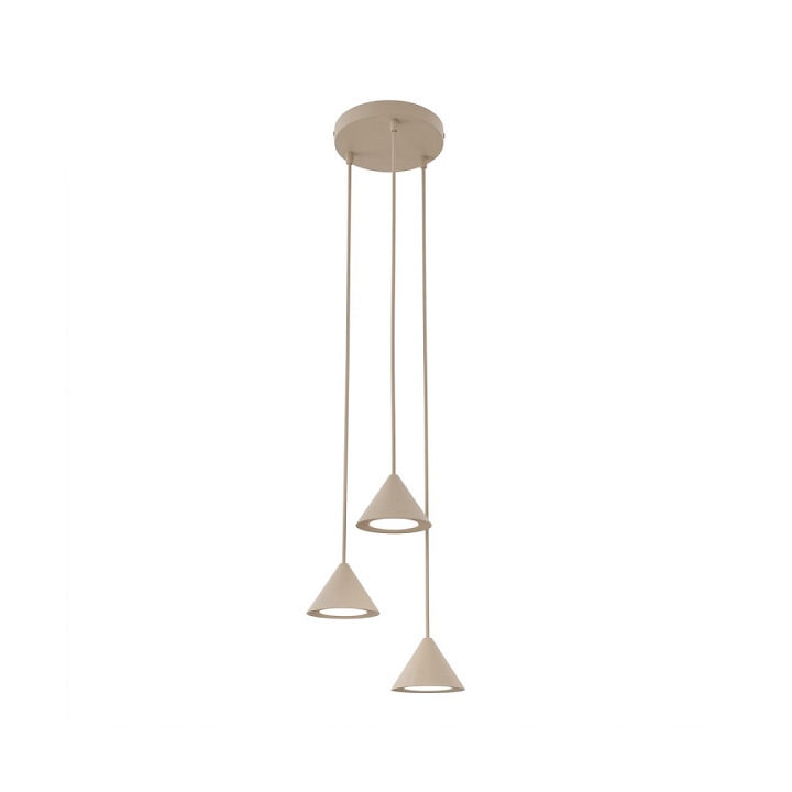 Lampa wisząca ELIT 3 PREMIUM MOKKA - Emibig