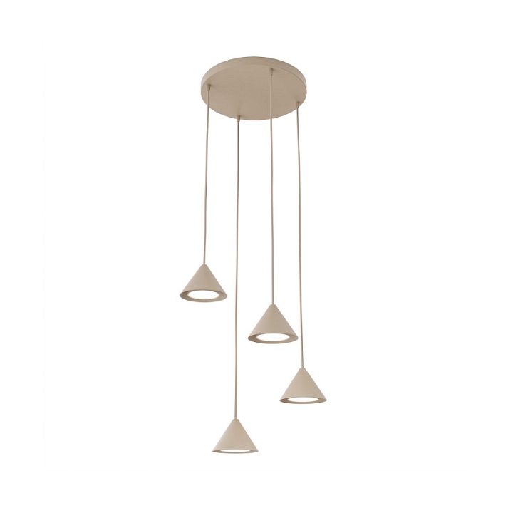 Lampa wisząca ELIT 4 PREMIUM MOKKA - Emibig