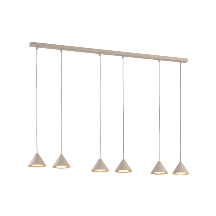 Lampa wisząca ELIT 6 MOKKA - Emibig