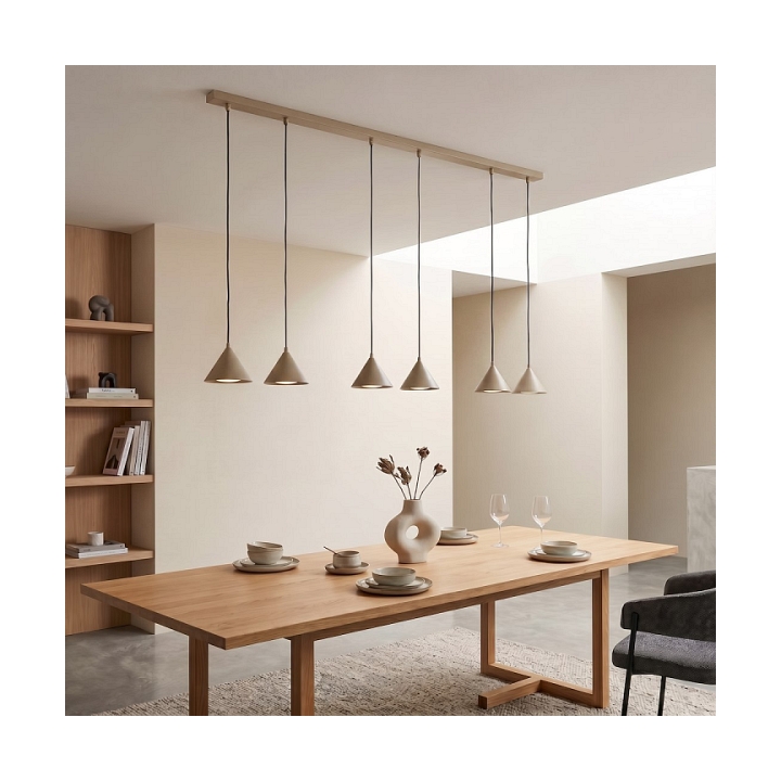 Lampa wisząca ELIT 6 MOKKA - Emibig