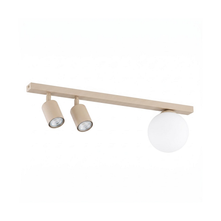 Lampa sufitowa BASTER 3 MOKKA OPAL - Emibig