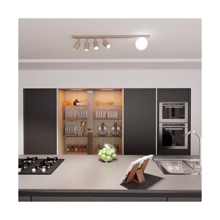 Lampa sufitowa BASTER 5 MOKKA OPAL - Emibig