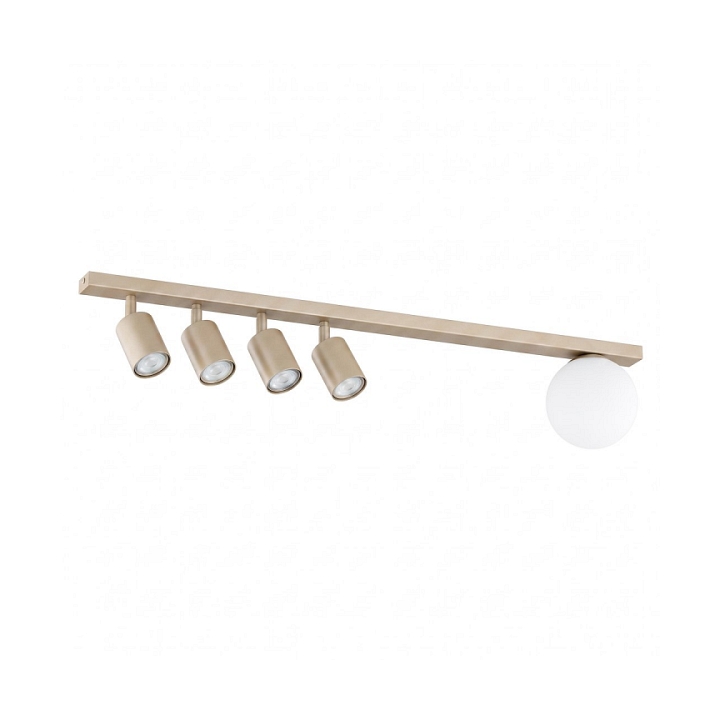 Lampa sufitowa BASTER 5 MOKKA OPAL - Emibig