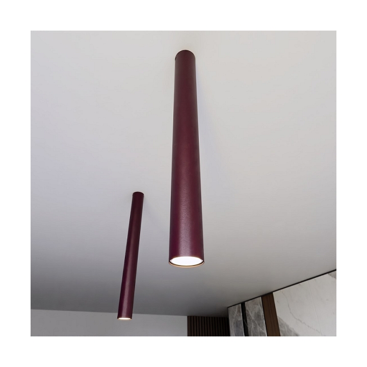 Lampa sufitowa TECNO 1XL BURGUNDY - Emibig