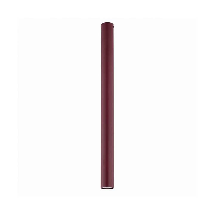 Lampa sufitowa TECNO 1XXL BURGUNDY - Emibig