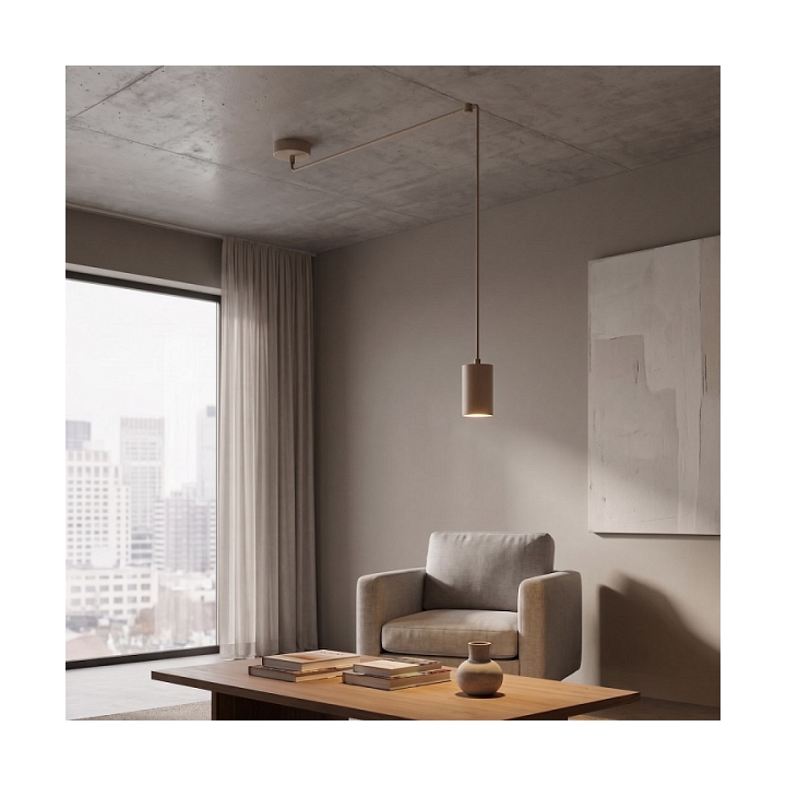 Lampa wisząca TRAKER 1 MOKKA - Emibig