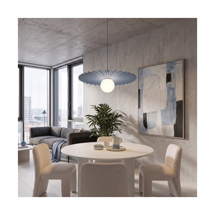 Lampa wisząca UMBRA 1 DUSTY BLUE - Emibig