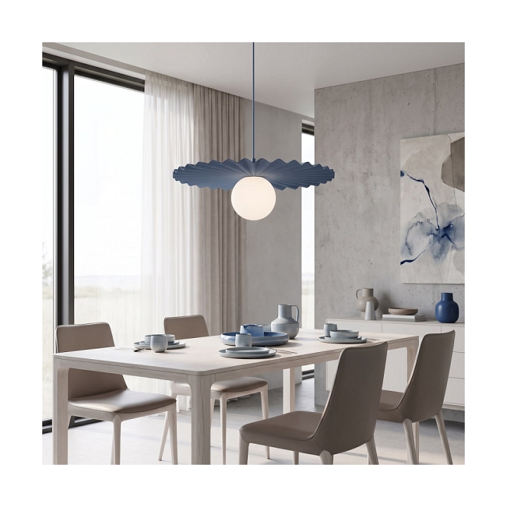 Lampa wisząca UMBRA 1 DUSTY BLUE - Emibig