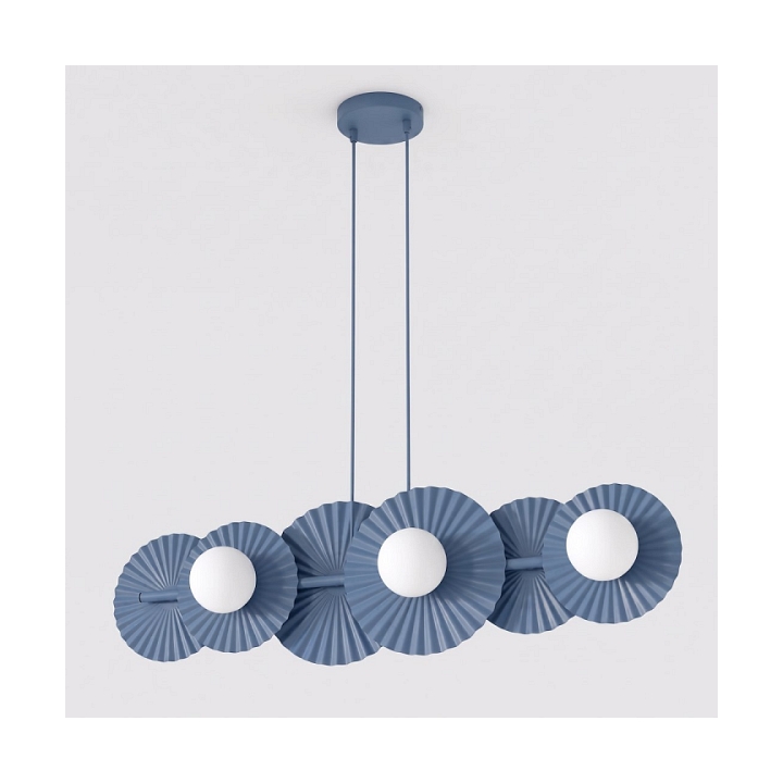 Lampa wisząca UMBRA 6 DUSTY BLUE - Emibig