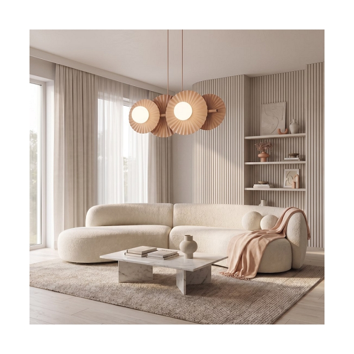 Lampa wisząca UMBRA 4 CORAL - Emibig