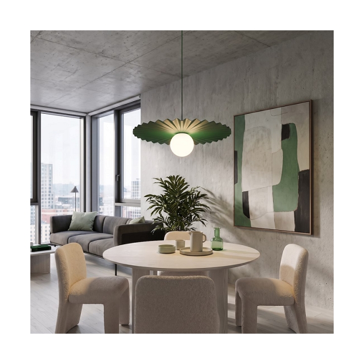 Lampa wisząca UMBRA 1 OLIVE GREEN - Emibig