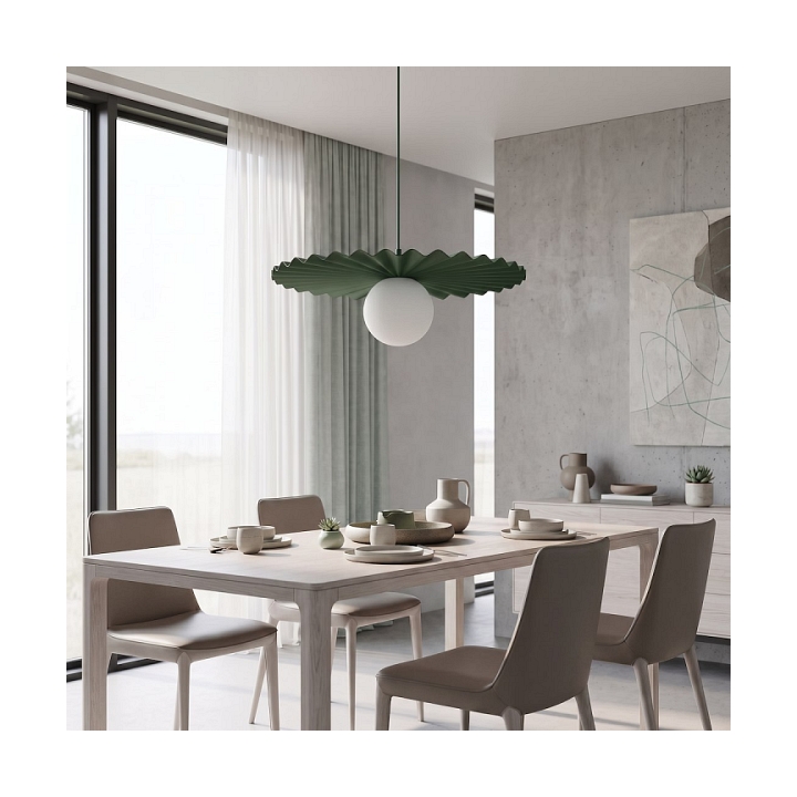 Lampa wisząca UMBRA 1 OLIVE GREEN - Emibig