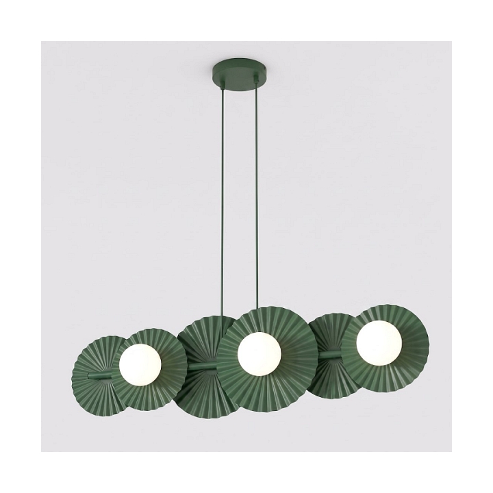 Lampa wisząca UMBRA 6 OLIVE GREEN - Emibig