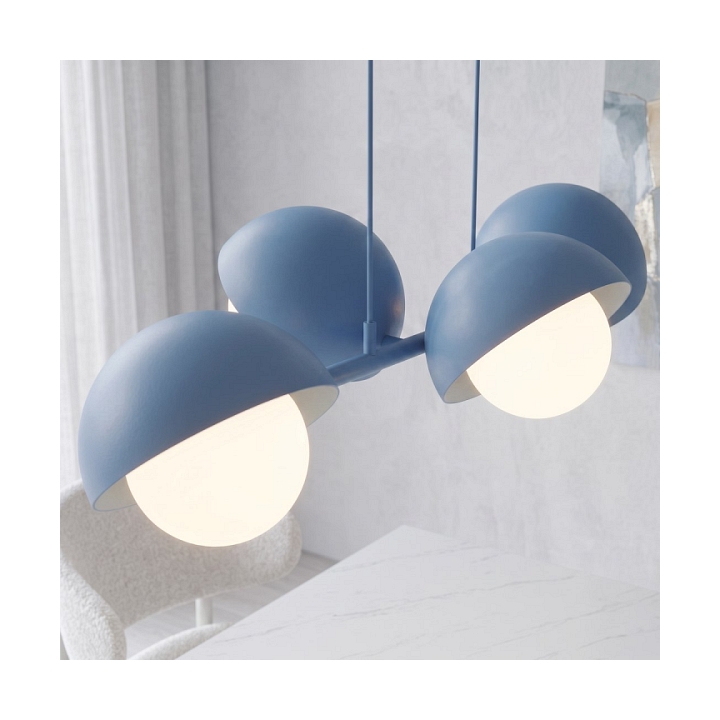 Lampa wisząca BOOM 4 DUSTY BLUE - Emibig