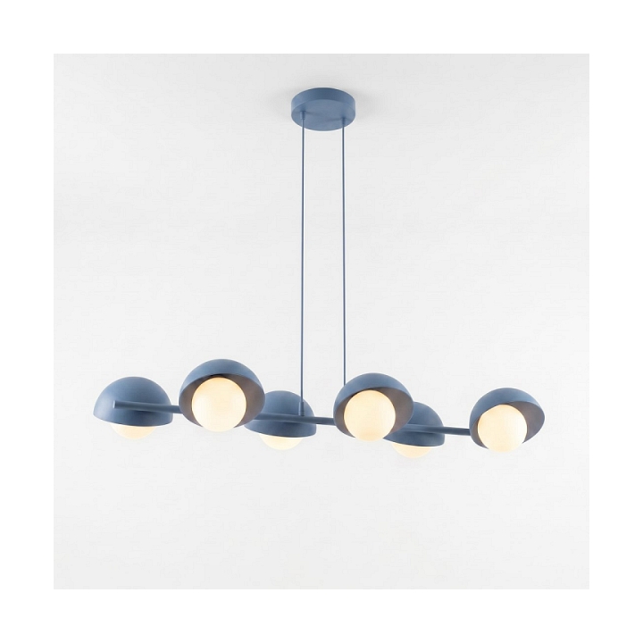 Lampa wisząca BOOM 6 DUSTY BLUE - Emibig