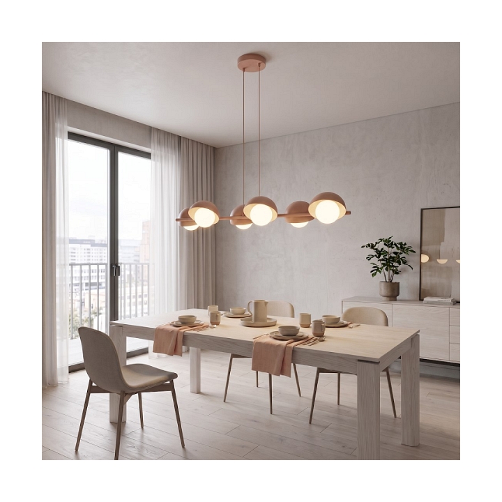 Lampa wisząca BOOM 6 CORAL - Emibig