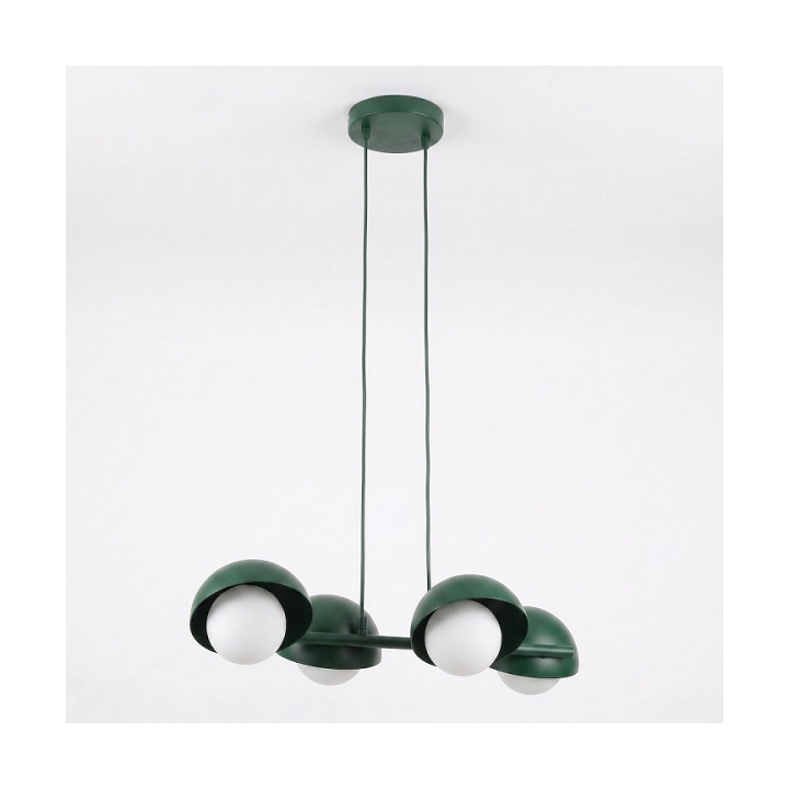 Lampa wisząca BOOM 4 OLIVE GREEN - Emibig