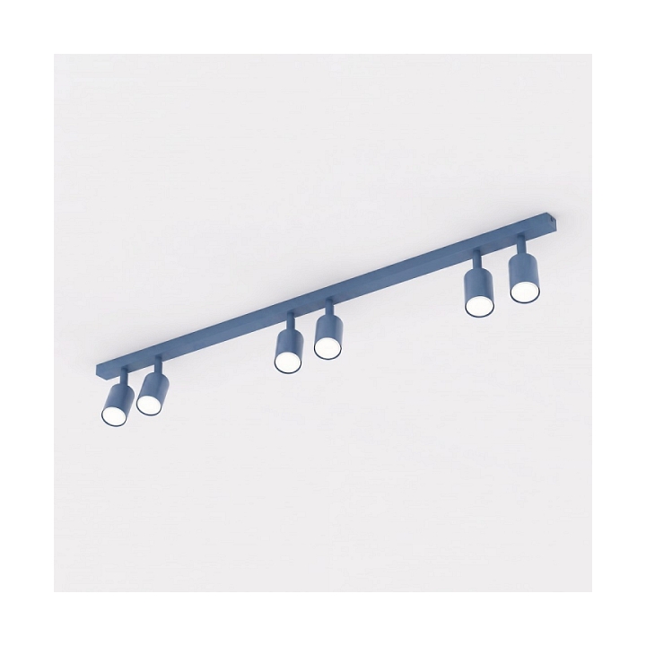Lampa sufitowa FLASH 6 DUSTY BLUE - Emibig