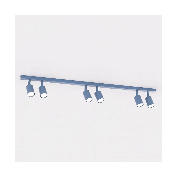 Lampa sufitowa FLASH 6 DUSTY BLUE - Emibig