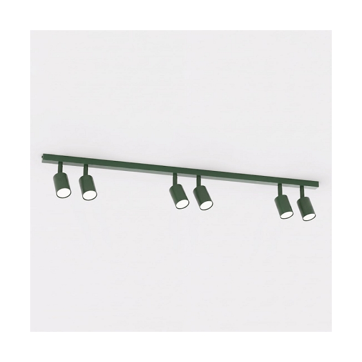 Lampa sufitowa FLASH 6 OLIVE GREEN - Emibig