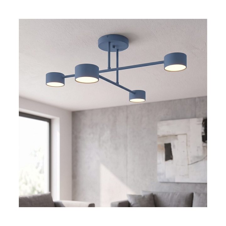 Lampa sufitowa HALO 4 DUSTY BLUE - Emibig