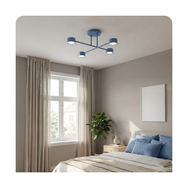 Lampa sufitowa HALO 4 DUSTY BLUE - Emibig