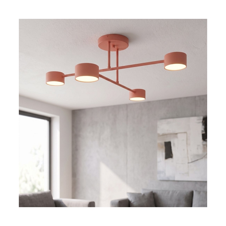 Lampa sufitowa HALO 4 CORAL - Emibig