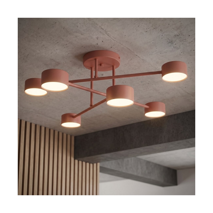 Lampa sufitowa HALO 6 CORAL - Emibig