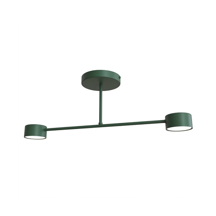 Lampa sufitowa HALO 2 OLIVE GREEN - Emibig