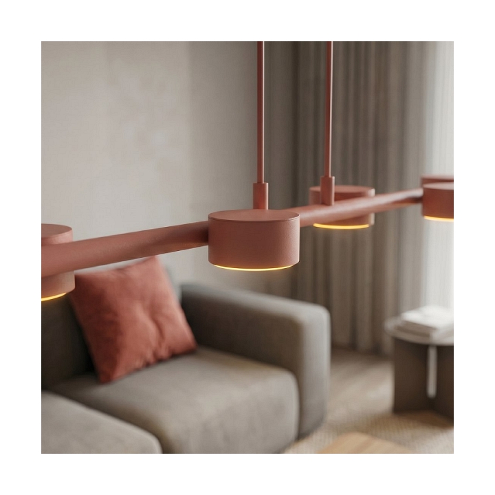 Lampa wisząca MEGARA 6 CORAL - Emibig