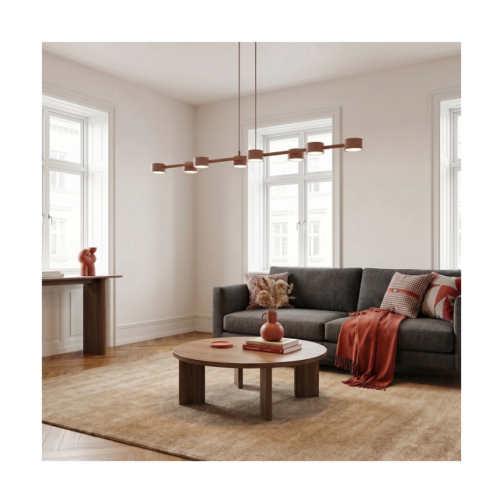 Lampa wisząca MEGARA 8 CORAL - Emibig