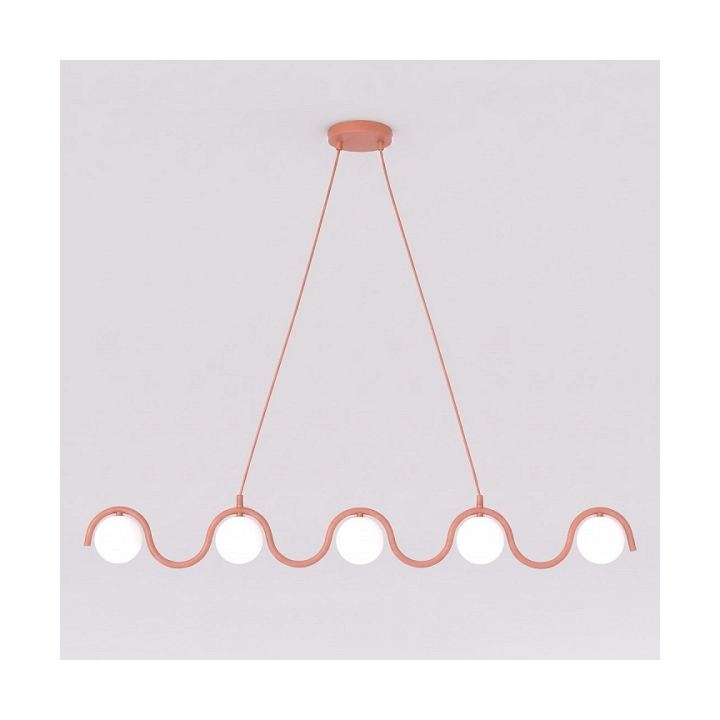 Lampa wisząca SINUS 5 CORAL - Emibig