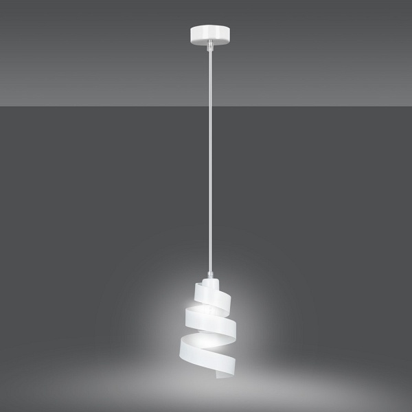 Lampa wisząca SAGA 1 WHITE