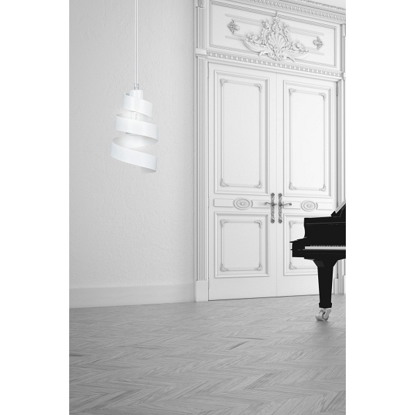 Lampa wisząca SAGA 1 WHITE