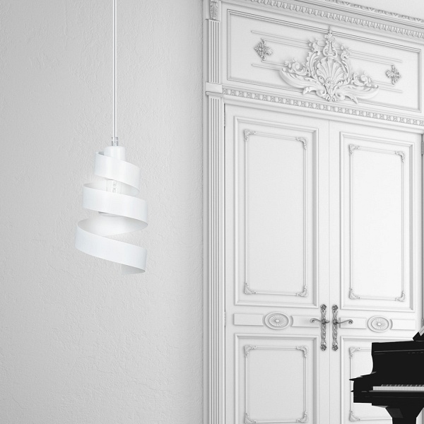 Lampa wisząca SAGA 1 WHITE