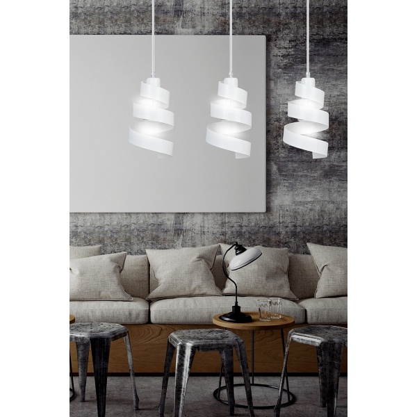 Lampa wisząca SAGA 3 WHITE