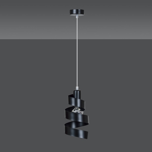 Lampa wisząca SAGA 1 BLACK