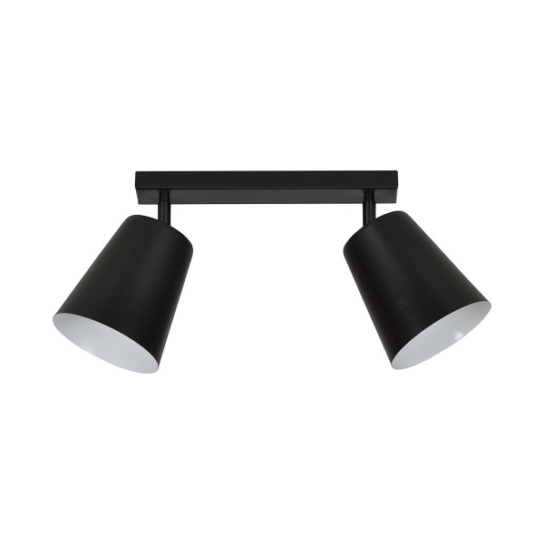 Lampa sufitowa PRISM 2 BLACK / WHITE