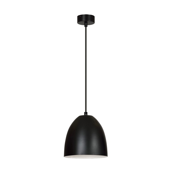 Lampa wisząca LENOX 1 BLACK / WHITE