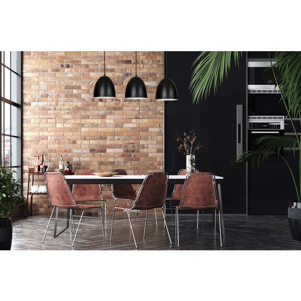 Lampa wisząca LENOX 3 BLACK / WHITE