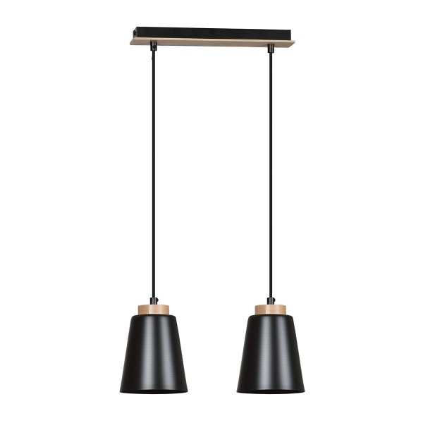 Lampa wisząca BOLERO 2 BLACK